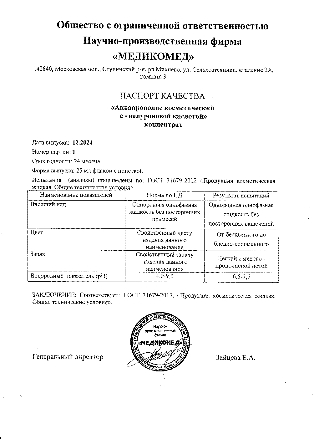 Паспорт №122024